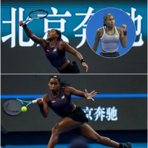 💔 “Coco Gauff Begins Title Defense in Empty Court: China Open Mystery Leaves Fans Shocked”