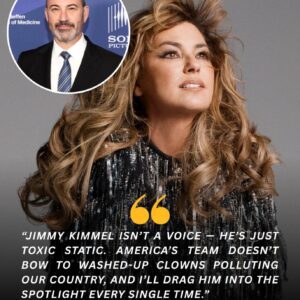 BREAKING NEWS 💥: Shania Twain Breaks Her Silence Amid Jimmy Kimmel Firestorm — Entertainment Industry Shaken by Her Explosiv mentnn