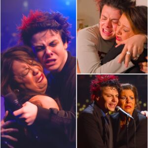 YUNGBLUD made the stage explode when he unexpectedly sang a duet with his mother, then the two hugged each other and cried.