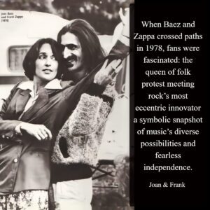 Joan Baez and Frank Zappa — When Folk Purity Collided with Rock’s Wildest Rebel