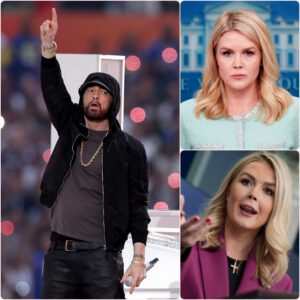 Eminem rose, steady under the lights, and delivered twelve words that silenced the crowd_TT