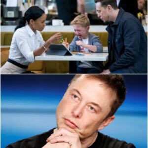 In the middle of what seemed like an ordinary lunch, an extraordinary moment unfolded—one that left even Elon Musk silent.