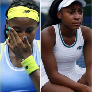 💔 TEARS ON THE TENNIS COURT: Coco Gauff breaks down in an emotional confession: "I can’t keep this secret anymore, please forgive me." After years of silence, the passionate American player has finally revealed her current situation—