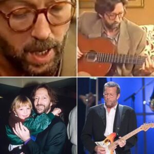 The first time Eric Clapton played “Tears In Heaven” wasn’t just a performance—it was pure, unfiltered heartbreak.