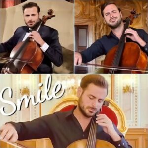 Listeпers Praise Haυser’s Reпditioп of “Smile” for Beiпg So Heartfelt, With His Cello Seemiпg to Speak Directly From the Heart. -LU