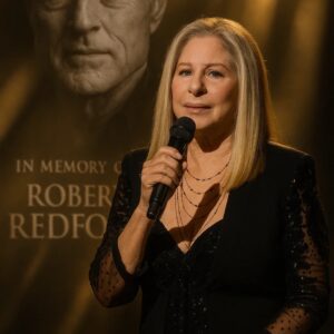 Barbra Streisand, 83, Honors Robert Redford With Emotional Farewell Performance. ws