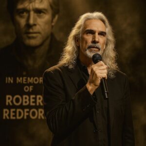 Guy Penrod, 62, Honors Robert Redford With an Emotional Farewell Performance. ws