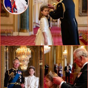 MADE IN HISTORY! ๐ King Charles stuns the world by personally honoring Princess Charlotte with a dazzling tiara and a groundbreaking new title.