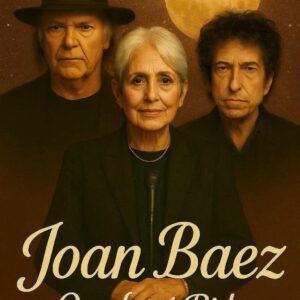 Joan Baez, Neil Young and Bob Dylan announce the 2026 “One Last Ride” tour — a soul-stirring revival breathing new life into the spirit of American music — Dates and cities officially revealed…