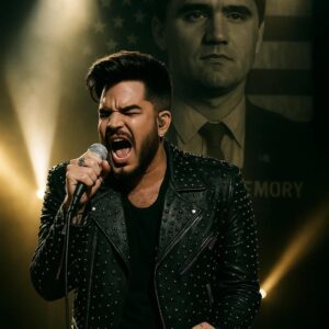 Adam Lambert Transforms Grief Into Power: A Heartbreaking Tribute to Charlie Kirk nh