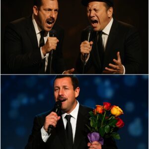 “Enough talk.” That’s all Adam Sandler said before the lights collapsed into darkness — and the crowd froze. A beat of silence…