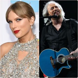 “Enough Is Enough.” Barry Gibb declared, the lights cut — and Taylor Swift stormed the stage. Together they unleashed a legendary anthem that stunned fans and shook the music world.