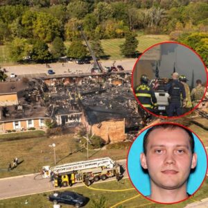 Drone video shows LDS church in Michigan on f*re after sh00ting