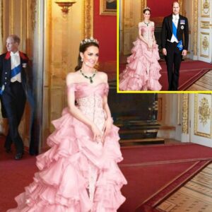 OMG! Princess Catherine STUNS World in Gorgeous Pink Dress as Princess Debuts NEW GIFT From Prince William - Breathtaking Moments Go Viral And Capture Fans Hearts! 😍👇👇