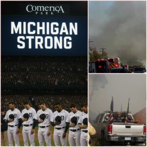 DETROIT TIGERS FALL SILENT — GRAND BLANC TRAGEDY TURNS MLB GAME INTO A MOMENT OF STATEWIDE REMEMBRANCE...