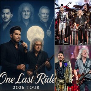 Adam Lambert and Brian May Announce 2026 Tour ‘One Last Ride’ — A Soul-Stirring Revival That Breathes New Life into the Spirit of Queen- nh