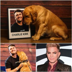MORE THAN A GOODBYE: Adam Lambert’s Emotional Promise to Charlie Kirk’s Loyal Dog Leaves the Nation in Tears- nh