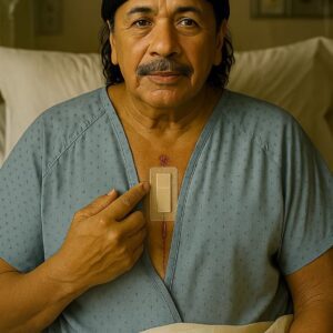 After weeks of silence, Carlos Santana finally broke through with a message that’s as raw as it is powerfu