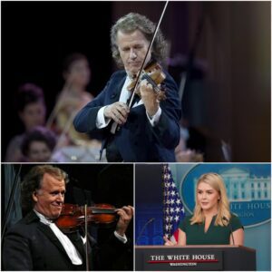 The Shocking Moment That Left the Internet Buzzing: André Rieu Strikes Back at Karoline Leavitt