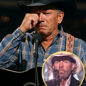 “George Strait Breaks Down in Tears on Stage Remembering Toby Keith!” The room fell silent. ws