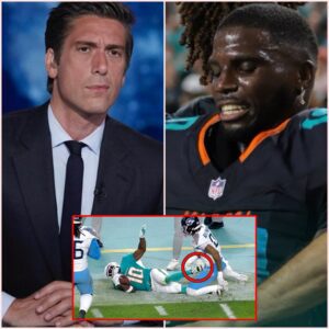 David Muir Reports on Tyreek Hill’s Injury, Fans Speculate on Severity...