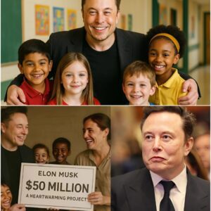 Elon Musk Invests $50 Million in a Heartwarming Project: Building a Future for Underprivileged Children. Elon Musk Calls for Charity That Will Change the Lives of Millions of Children: