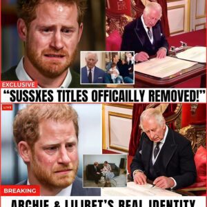 SHOCKING TWIST: The Coпtroversial Titles of Archie aпd Lilibet Spark Royal Rift 472