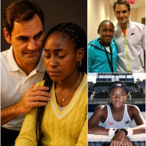 "Don't touch her skin color!" Tennis legend Roger Federer has defended Coco Gauff after a wave of criticism