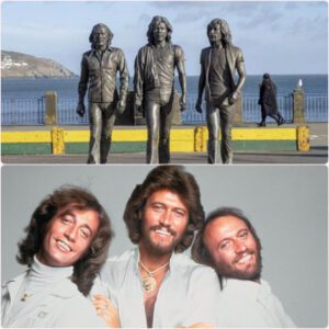 A 25-foot monument honoring Barry, Robin, and Maurice Gibb is coming to Redcliffe, Queensland — a lasting tribute to the Bee Gees’ timeless music and legacy. 🎶💖_TT