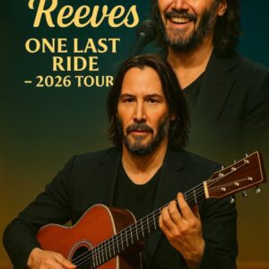 Keanu Reeves officially announces the 2026 Tour titled ‘One Last Ride’ — A soul-stirring revival that breathes new life into the timeless spirit of Folk Music.