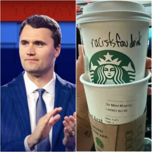 The customer ordered CHARLIE KIRK'S FAVORITE DRINK, and she received a "SICK" message from the coffee shop in return. Starbucks