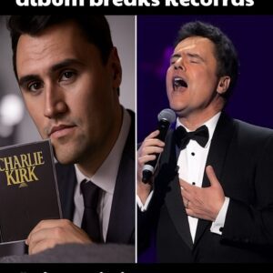 BREAKING NEWS: Donny Osmond’s Charlie Kirk Tribute Album Shatters Records — 1 Billion Streams on Day One 🎶✨