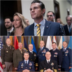 Defense Secretary Pete Hegseth has ordered hundreds of the most senior U.S. generals and admirals from around the world to gather at a base in Virginia