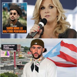 Controversy Erupts as Bad Bunny Announced for Super Bowl LX Halftime, Trisha Yearwood Weighs In nh