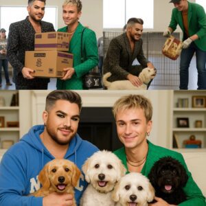 The walls of a struggling animal shelter were lined with empty food bowls — until Adam Lambert and Oliver Gliese arrived at night with 200 pounds of supplies and a blank check to keep it running. nh