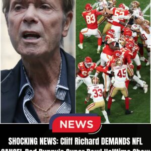 SH0CKING NEWS: Cliff Richard DEMANDS NFL CANCEL Bad Bunny’s Super Bowl Halftime Show. ws