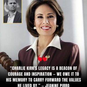 BREAKING NEWS: Jeanine Pirro is standing by her words on the passing of Charlie Kirk...