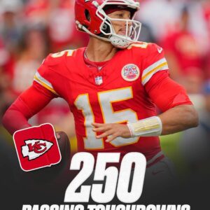 Patrick Mahomes Becomes the Youngest Quarterback in NFL History to Reach 250 Touchdown Passes - H