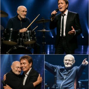 “He Handed Me A Curse, And I Sang It In Blood” — Cliff Richard And Phil Collins Ignite The Stage With A Bone-Chilling In The Air Tonight Duet That Left A Nation Breathless. ws