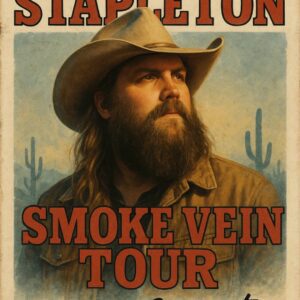 Chris Stapleton Ignites the Stage with “Smoke Vein Tour” — A Cowboy-Themed Journey of Soul, Fire, and Pure Country Power - h