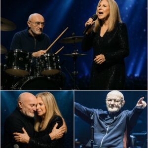 “He Handed Me A Curse, And I Sang It In Blood” — Barbra Streisand And Phil Collins Ignite The Stage With A Bone-Chilling In The Air Tonight Duet That Left A Nation Breathless. ws