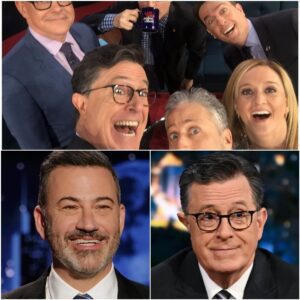 BREAKING: “LATE-NIGHT TV JUST IGNITED — KIMMEL AND COLBERT UNVEIL UNCENSORED ‘TRUTH NEWS’ CHANNEL”. - nh