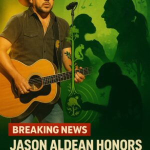 BREAKING NEWS: JASON ALDEAN HONORS JANE GOODALL WITH INSPIRING WILDLIFE INITIATIVE -yυe