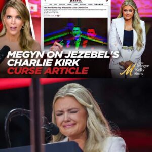 BREAKING— Megyn Kelly Reveals Erika Kirk Was Shaken By Jezebel's Article About Placing a CURSE on Charlie Kirk...