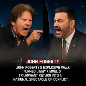 John Fogerty Ignites Late-Night TV with Explosive Confrontation on Jimmy Kimmel’s Return NN