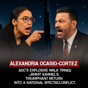 Alexandria Ocasio-Cortez Shuts Down Jimmy Kimmel in Explosive Late-Night Confrontation NN
