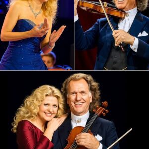A Goodbye That Echoed Through Every Heartโ: Andrรฉ Rieu and Mirusiaโs Haunting Performance of โTime to Say Goodbyeโ Brings Theater to Tears