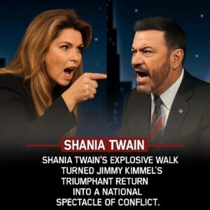 Shania Twain Ignites a Firestorm on Jimmy Kimmel’s Return to Late-Night TV nn