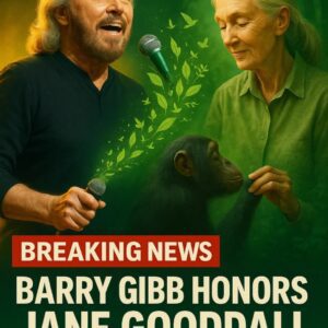 BREAKING NEWS: Barry Gibb Honors Jane Goodall with a groundbreaking wildlife initiative, blending celebrity influence, awareness campaigns. Rattan