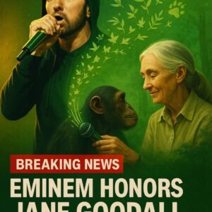 BREAKING NEWS: Eminem Honors Jane Goodall with a groundbreaking wildlife initiative, blending celebrity influence, awareness campaigns. Rattan